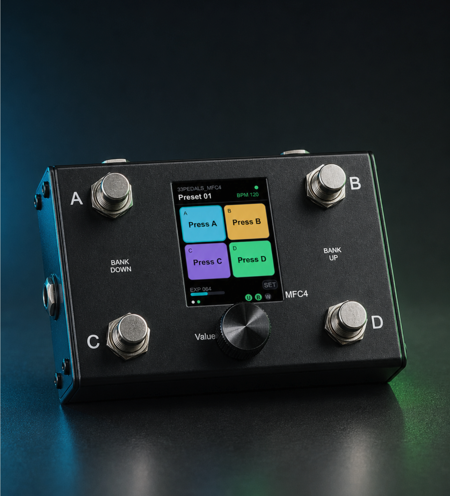ZorvinSound MFC4 smart MIDI foot controller